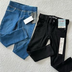 Cat & Jack & DKNY girls Jeggins lot 3t & 4t